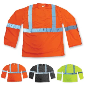 100% Soft Polyester Traffic Safety Shirt - Style #6012