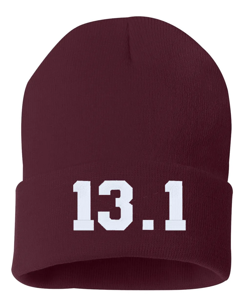 13.1 Embroidered Cuffed Beanie Hat
