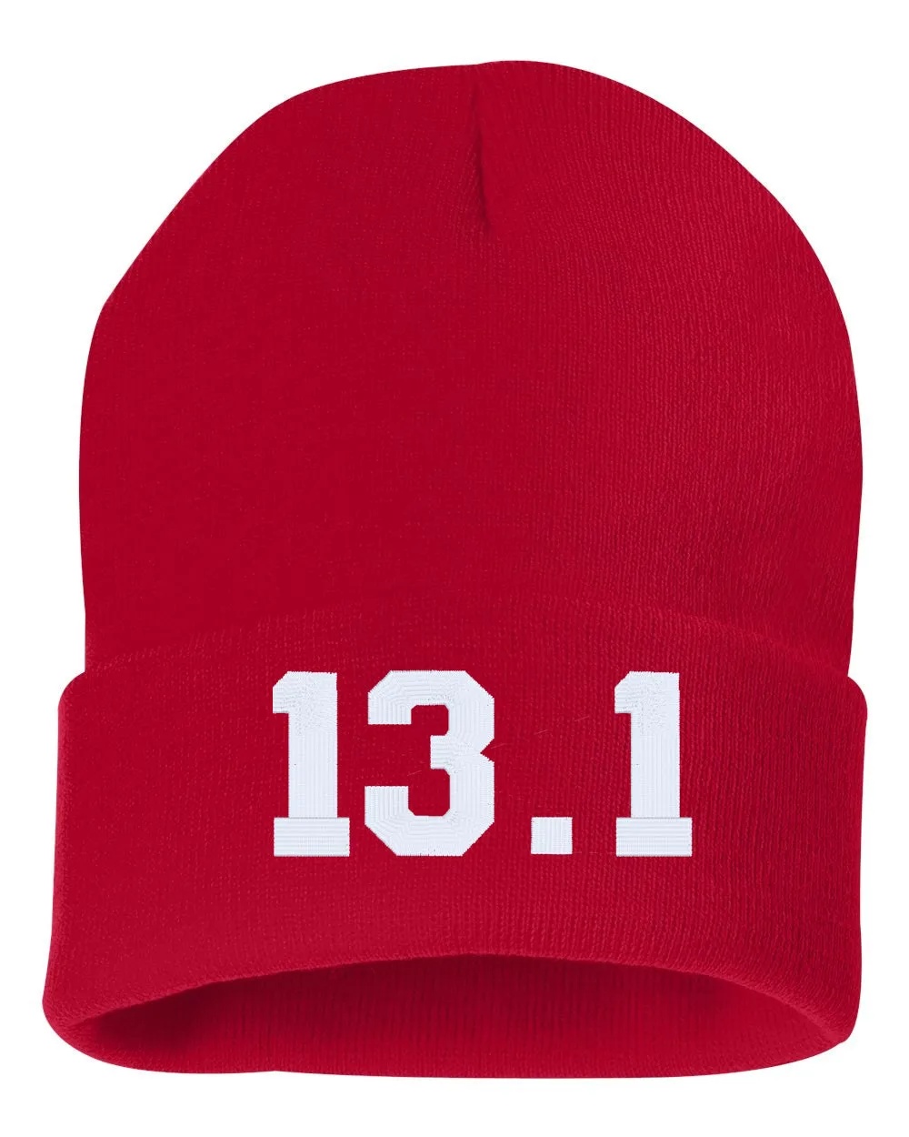 13.1 Embroidered Cuffed Beanie Hat