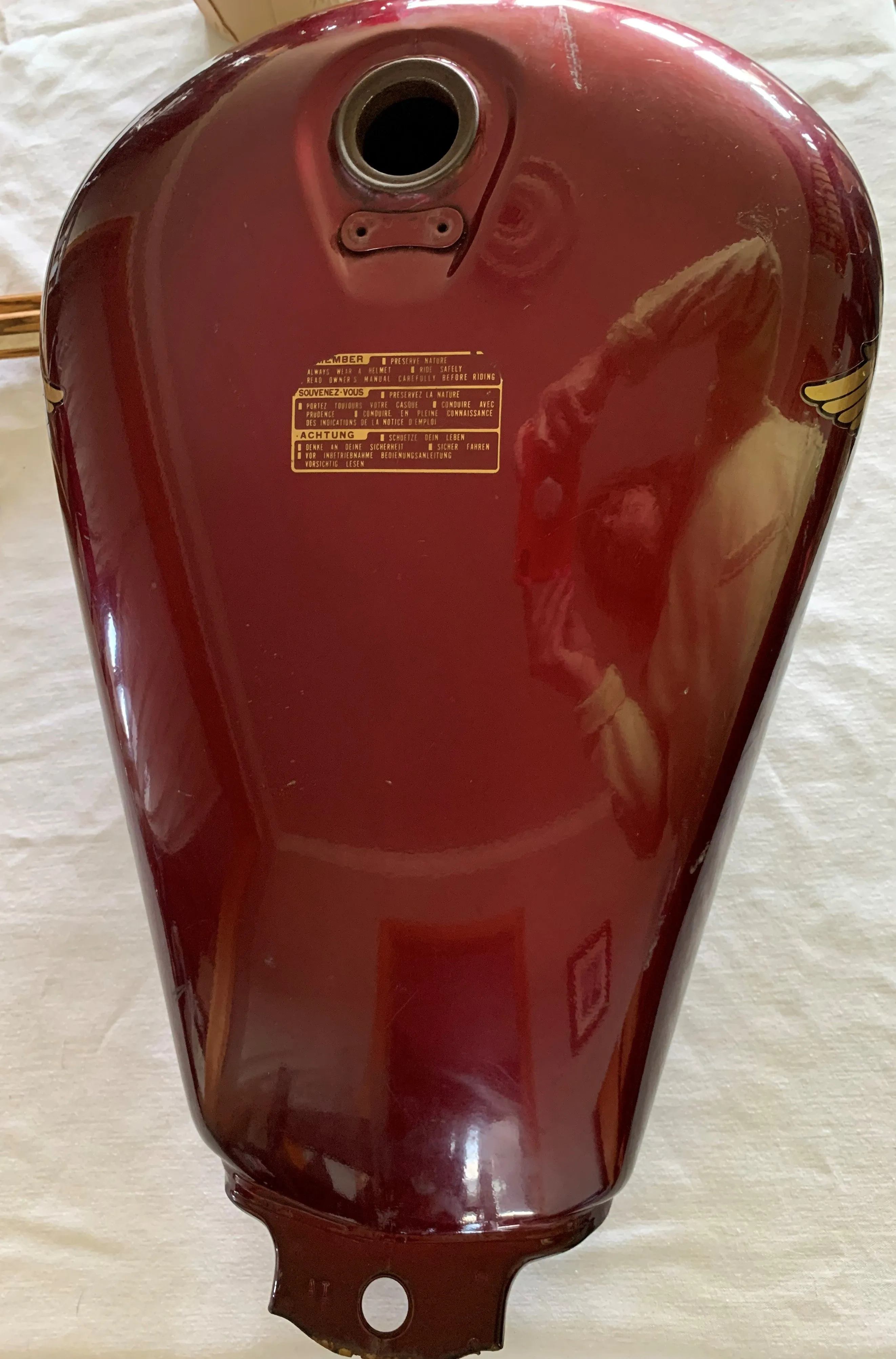 1983 VT750 Shadow Gas Tank