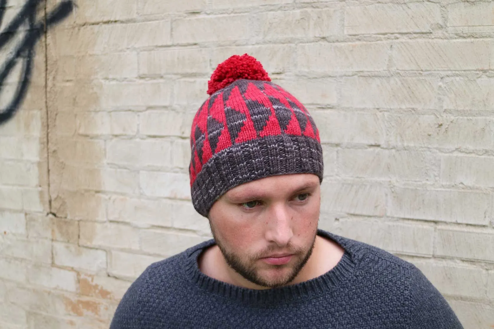 3509 Zircon Colourwork Beanie (e-pattern)