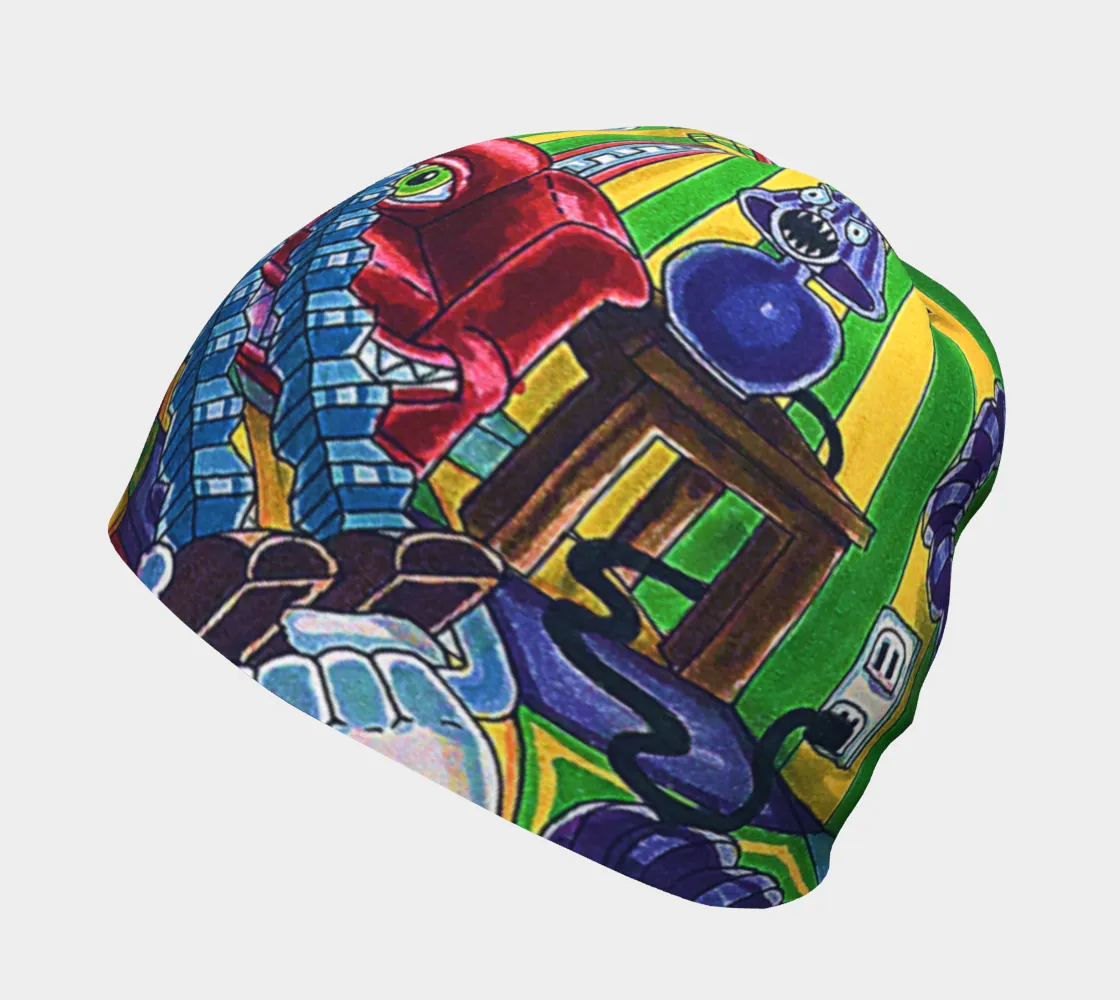 ACCORDIAN BOY BEANIE | SALVIA DROID