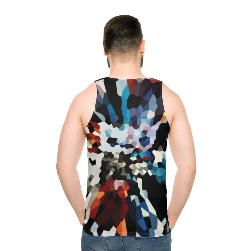 Achtung Baby U2 Squares Unisex Tank Top