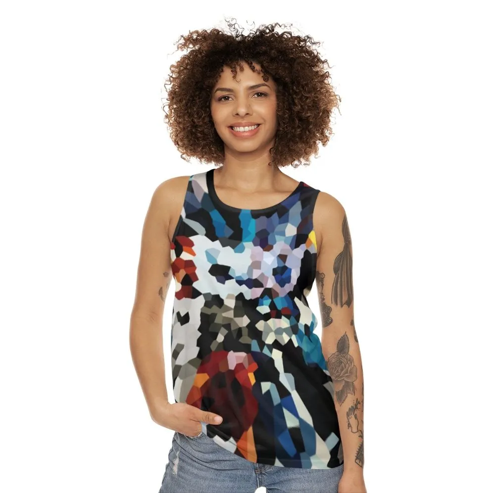 Achtung Baby U2 Squares Unisex Tank Top