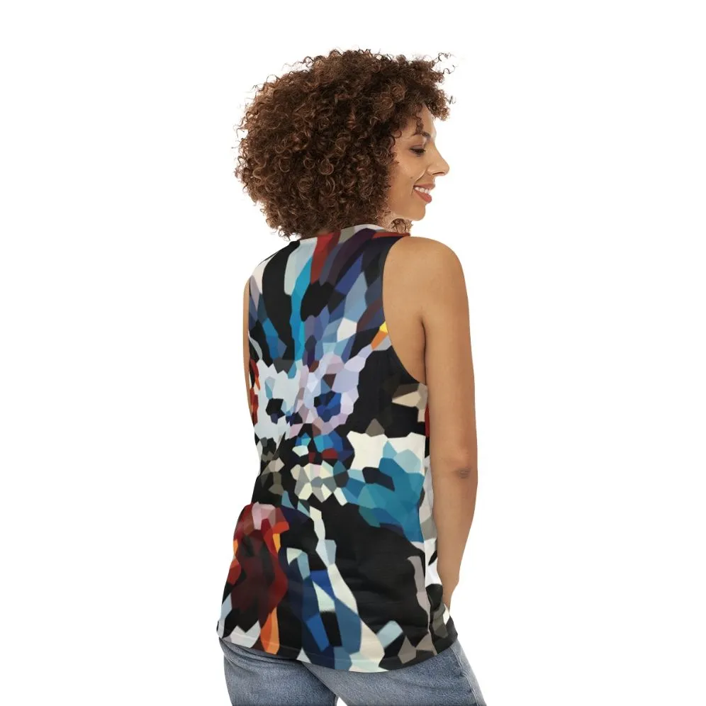 Achtung Baby U2 Squares Unisex Tank Top