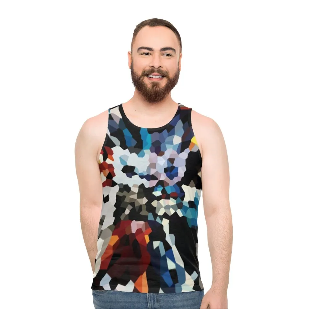 Achtung Baby U2 Squares Unisex Tank Top