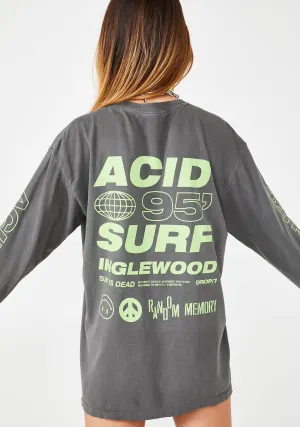 Acid Surf Long Sleeve Tee