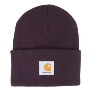 Acrylic Watch Hat 100% Acrylic Dark Iris