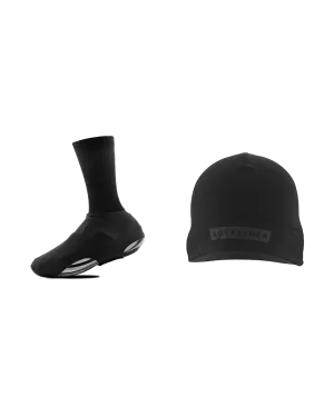 Aero Overshoes Classic Black   Beanie