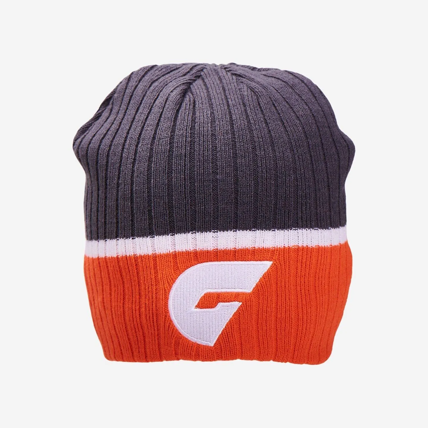 AFL Boundary Rib Beanie - GWS Giants - Winter Hat - Greater Western Sydney
