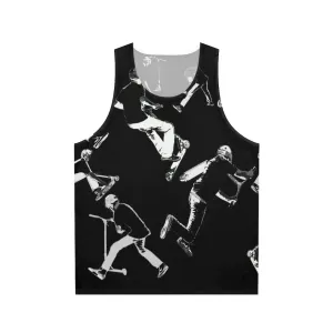 Airtime Stunt Scooter Unisex Tank Top for Sports Enthusiasts