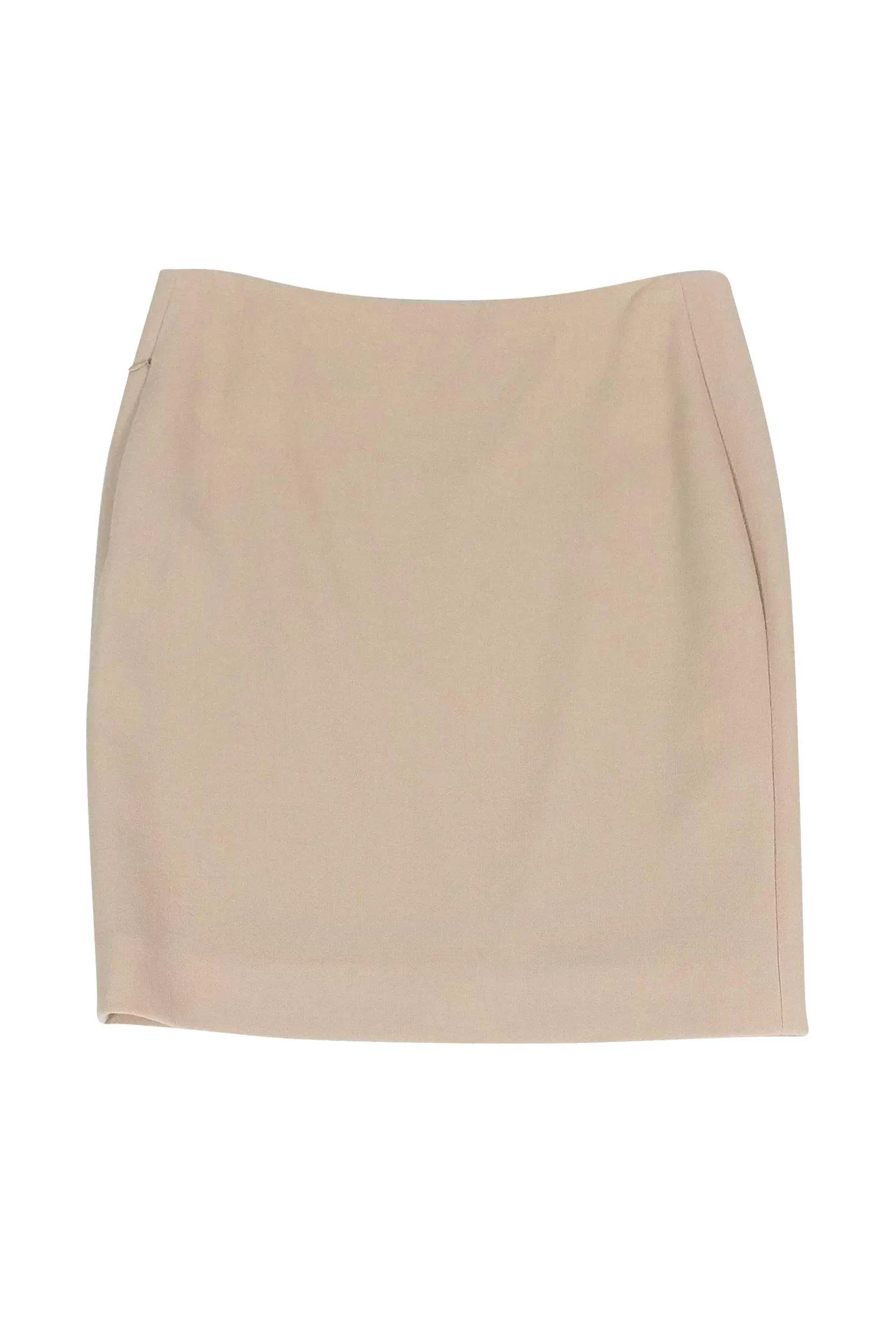 Akris - Nude Textured Pencil Skirt Sz 12