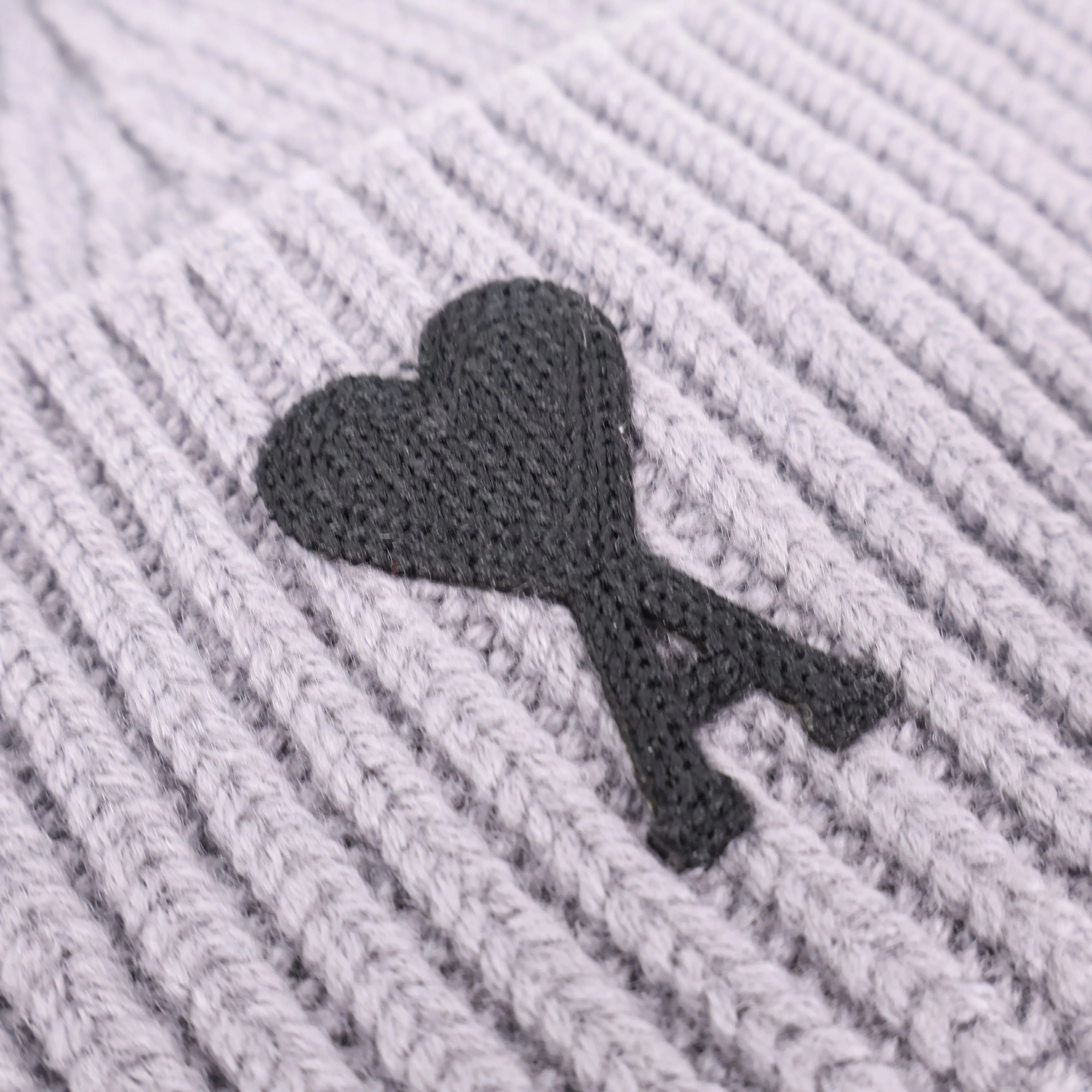 Ami Beanie Wool Grey