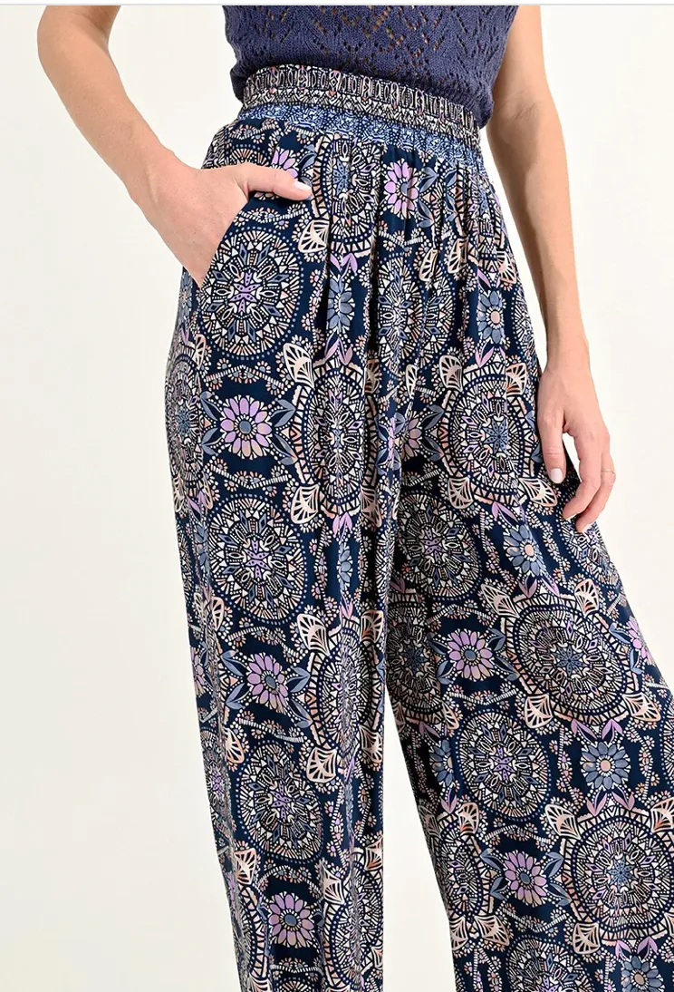 Apricot Mosaic Pants
