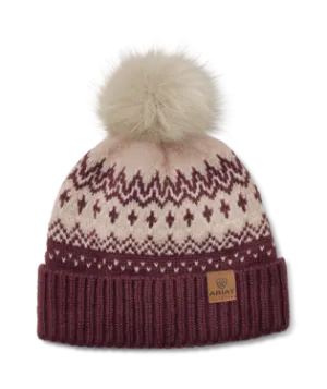 Ariat Burgundy Hansford Beanie-10053855