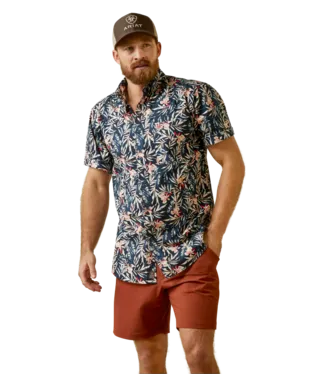 ARIAT Men's Omer Fitted S/S Shirt 10044914