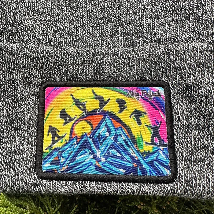Art 4 All Black Flying High Beanie