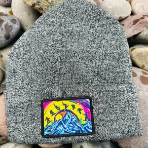 Art 4 All Black Flying High Beanie