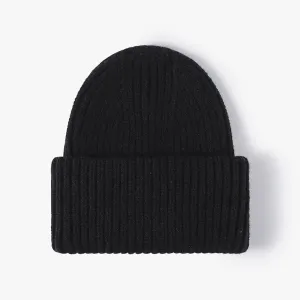 Arya Unisex Wool Beanie Hat (Premium Quality) - Black