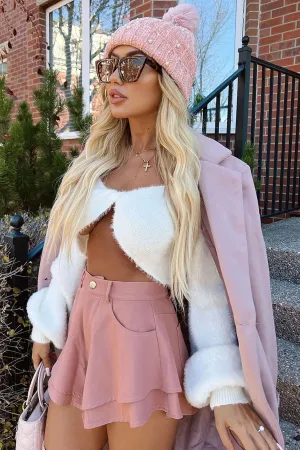 Aspen For The Weekend Beanie - Blush