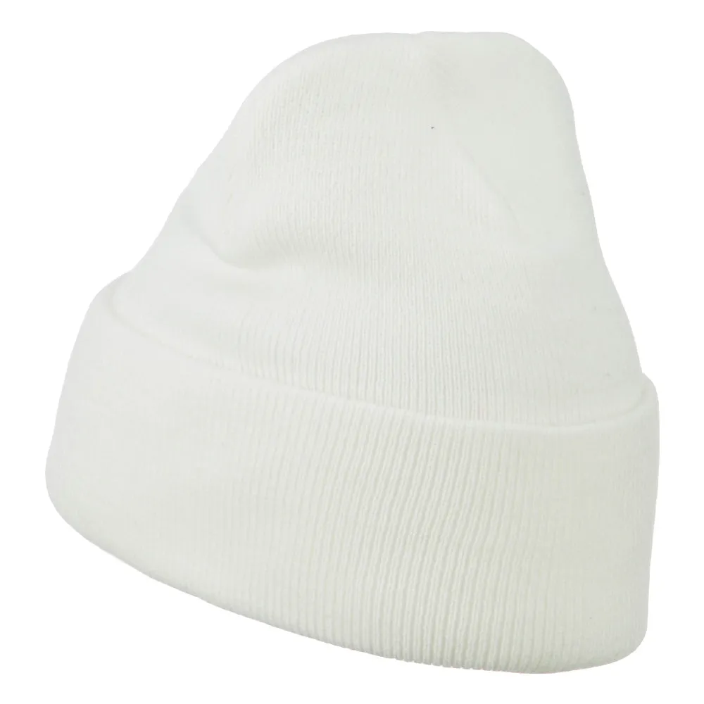 Athletic Coach Embroidered on Long Beanie