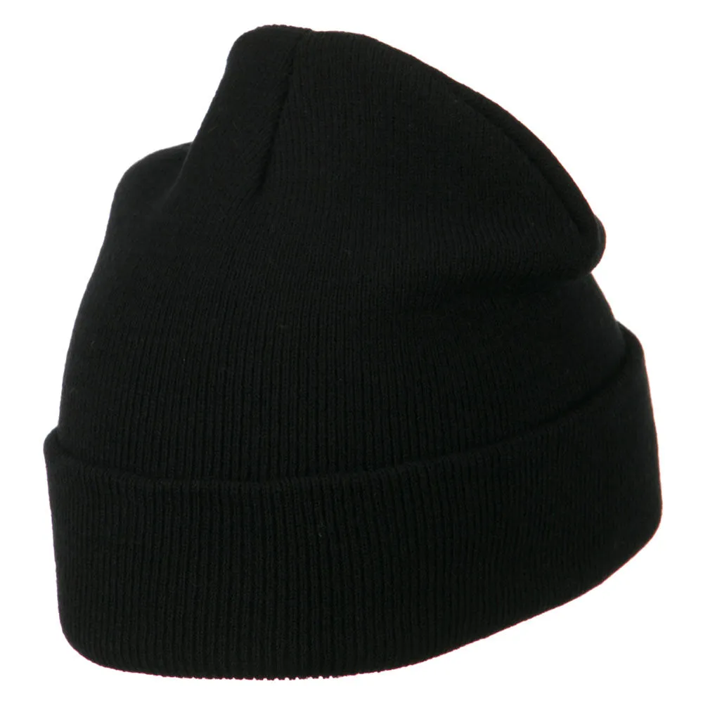 Athletic Coach Embroidered on Long Beanie