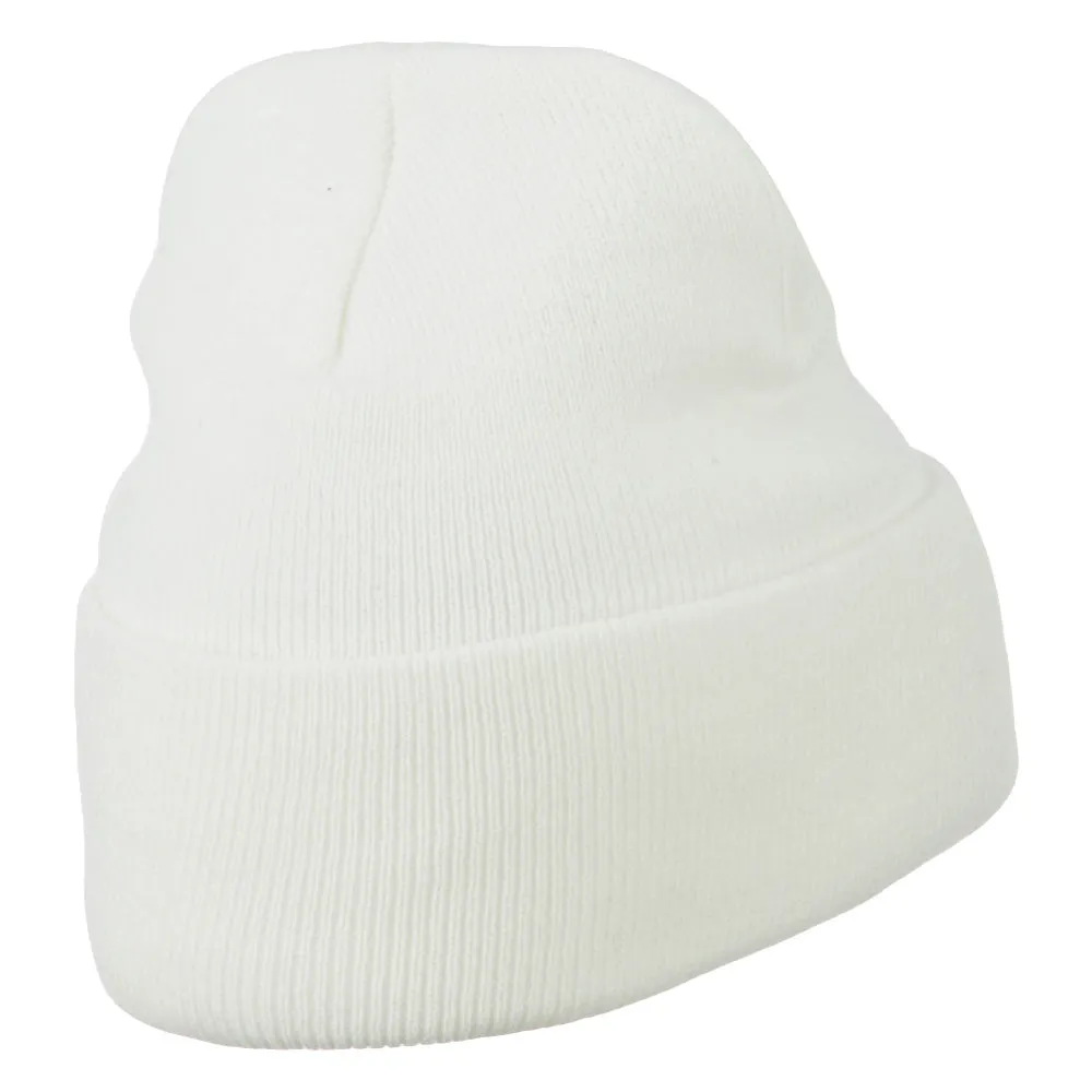 Athletic Coach Embroidered on Long Beanie