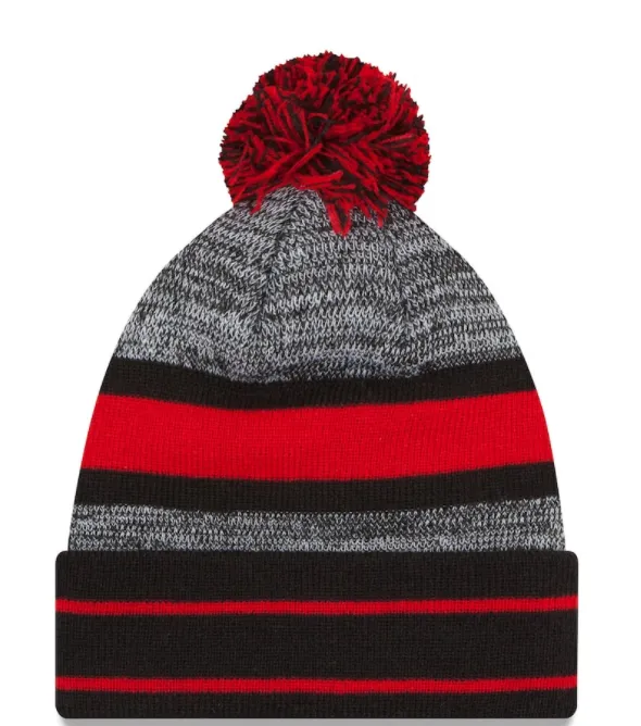 Atlanta Falcons - Cuffed Knit Beanie with Pom, New Era