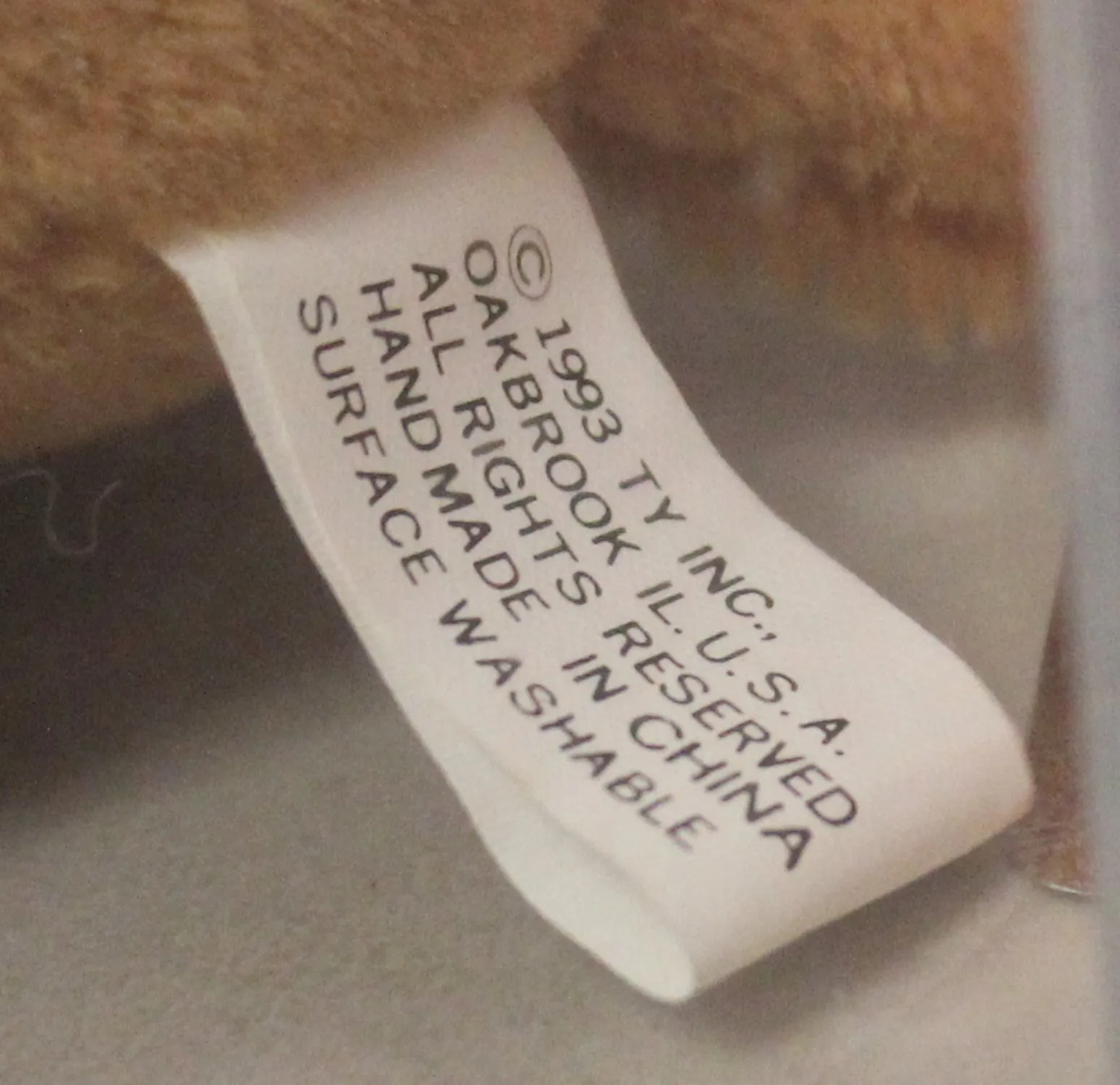 Authenticated Beanie Baby: 1st Generation Humphrey the Camel - Actual Photo 11436