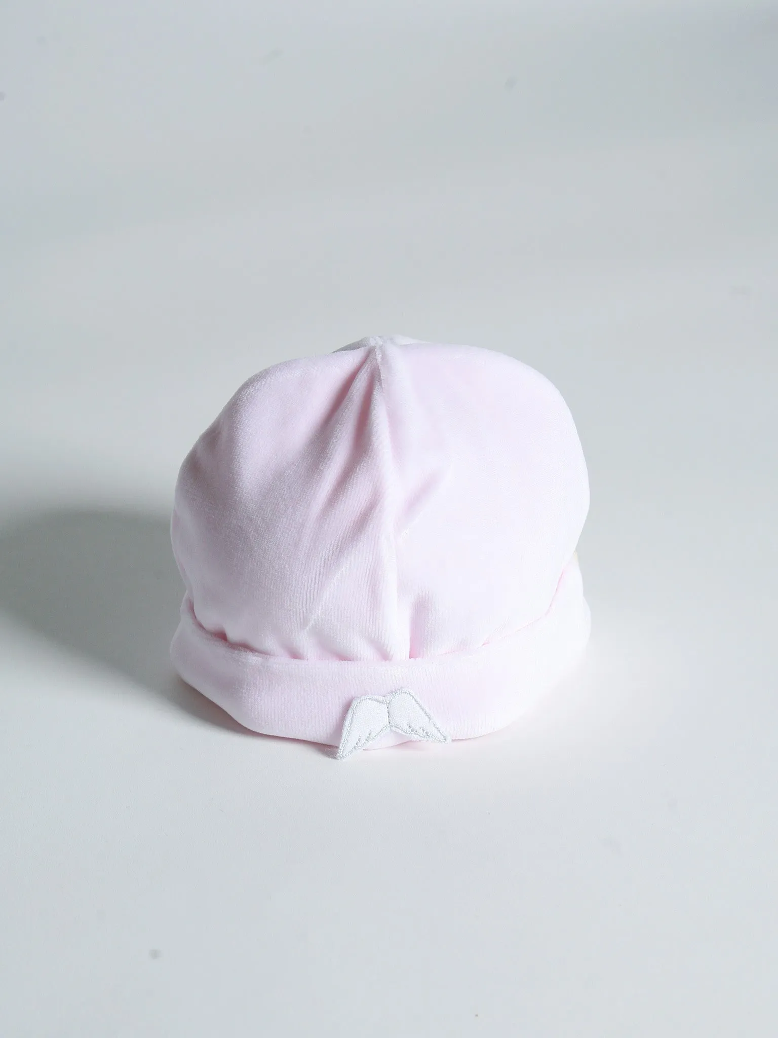 BabyGi Pink Velour Beanie