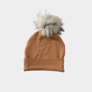 Babysprouts Pom Hat in Butterscotch
