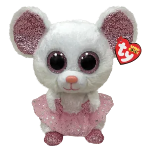 Beanie Babies: Nina Mouse Ballerina White