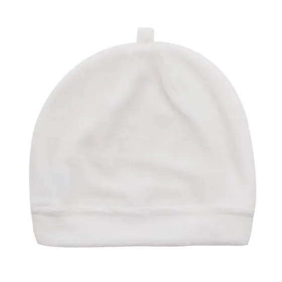 Bebe Velour Beanie - Cream