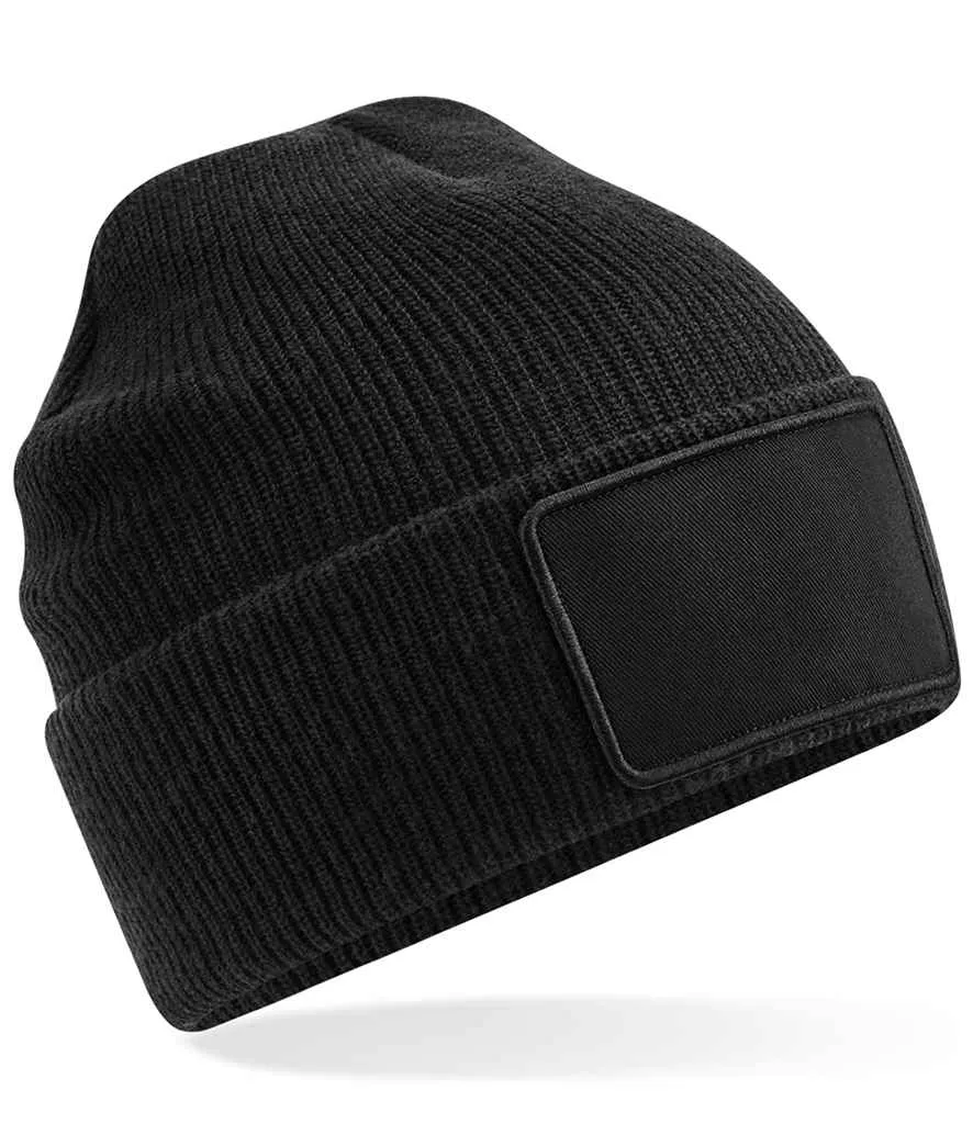Beechfield Removable Patch Thinsulate™ Beanie | Multicolor | One Size