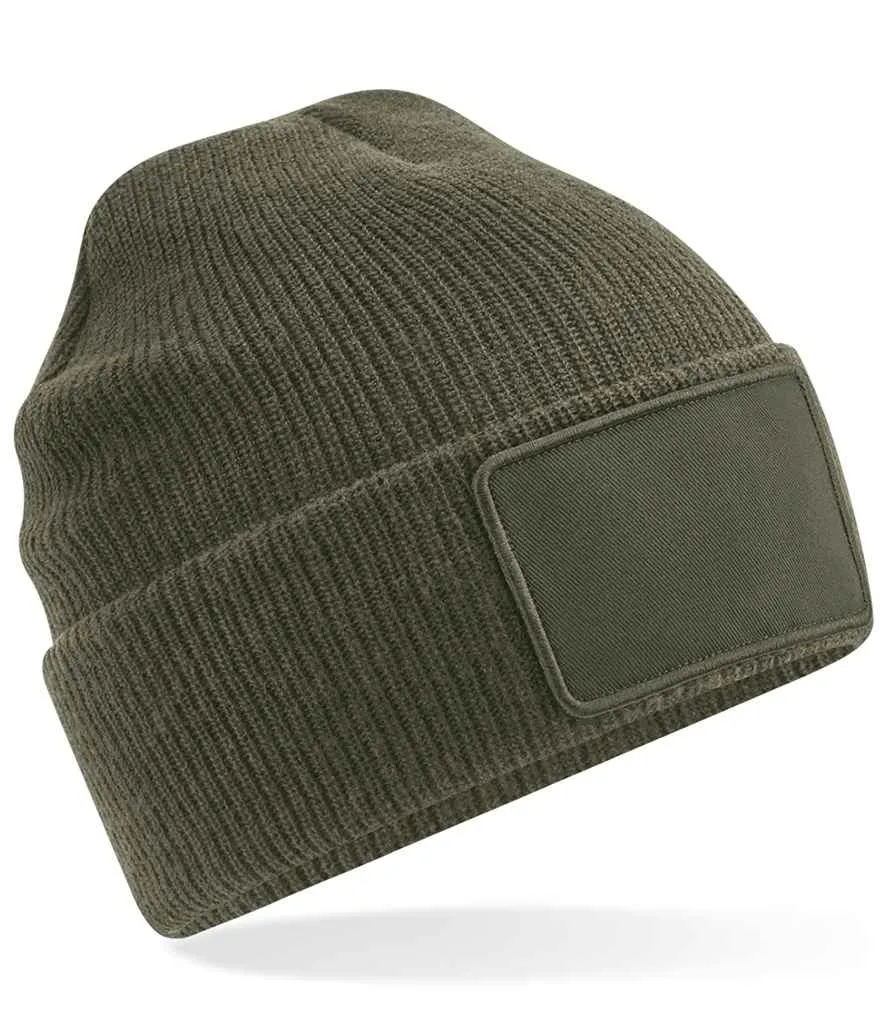 Beechfield Removable Patch Thinsulate™ Beanie | Multicolor | One Size