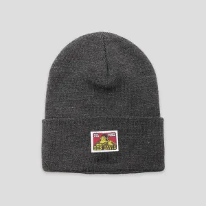 Ben Davis Classic Beanie - Charcoal Heather