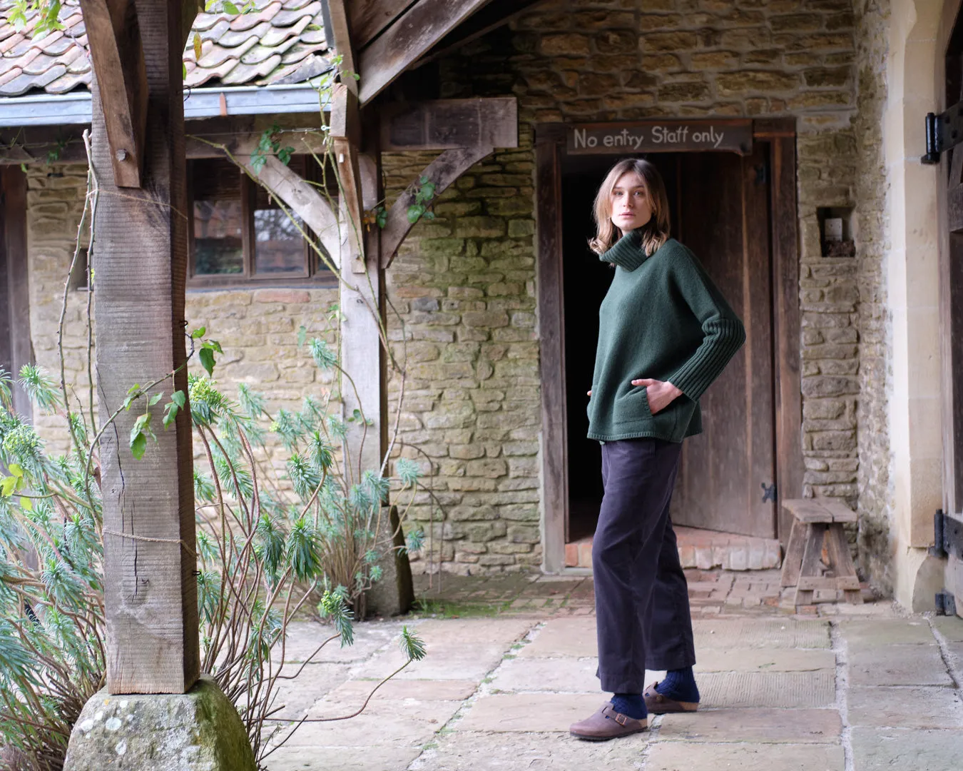 Bibico - Adela Merino Wool Jumper - Rosemary