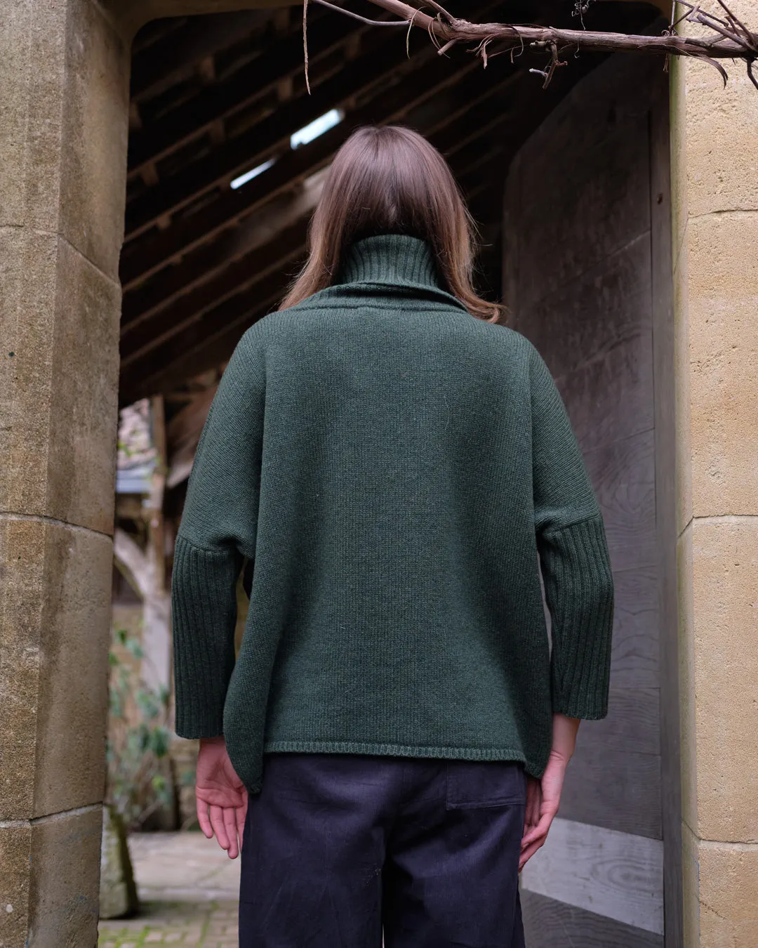 Bibico - Adela Merino Wool Jumper - Rosemary