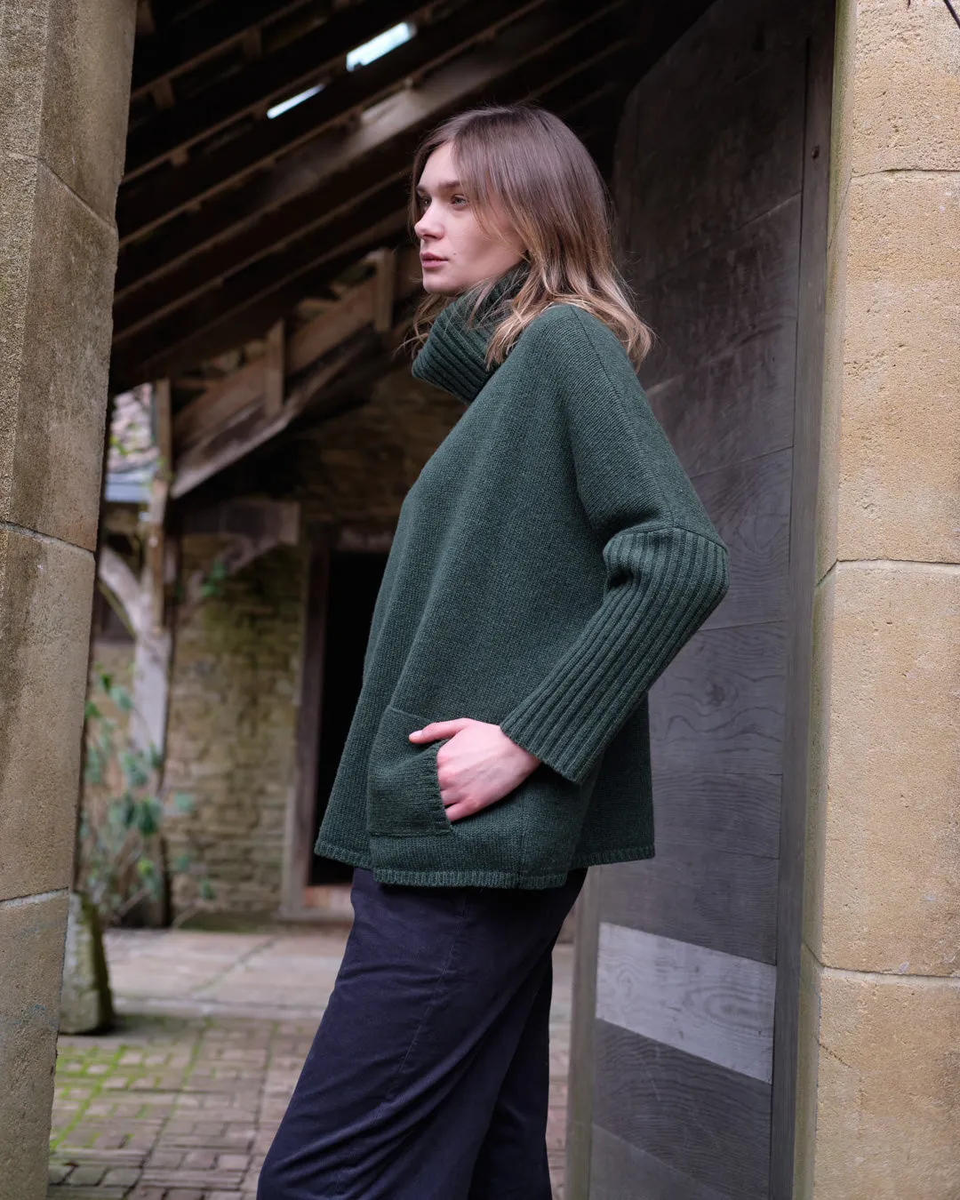 Bibico - Adela Merino Wool Jumper - Rosemary