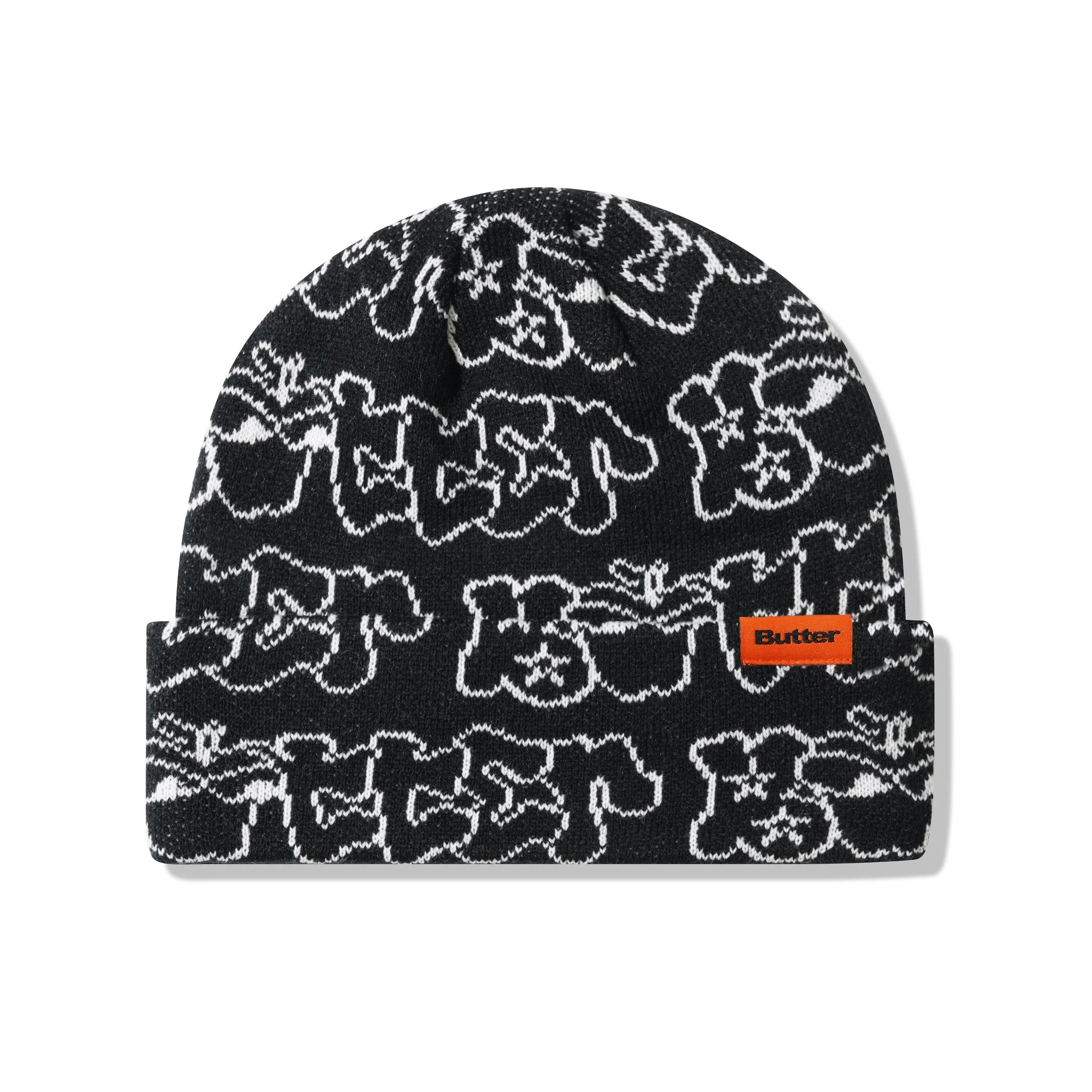 Big Apple Cuff Beanie, Black
