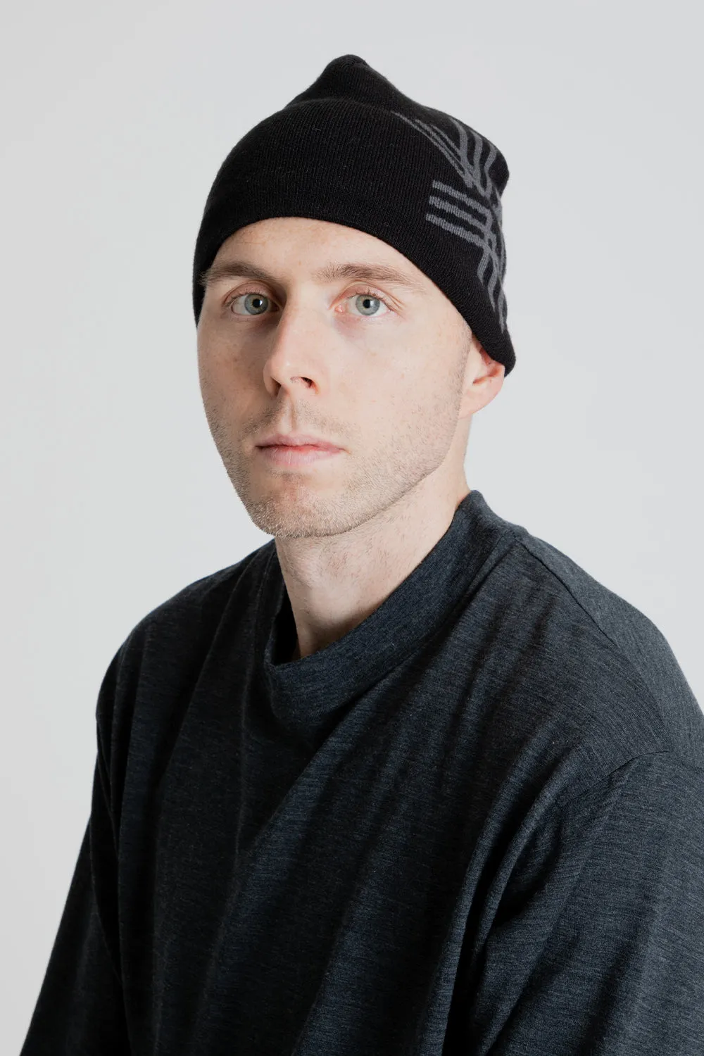 Big Logo Beanie - Black