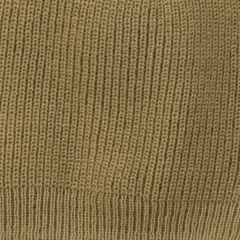 Big Size Rib Beanie with Bottom Band