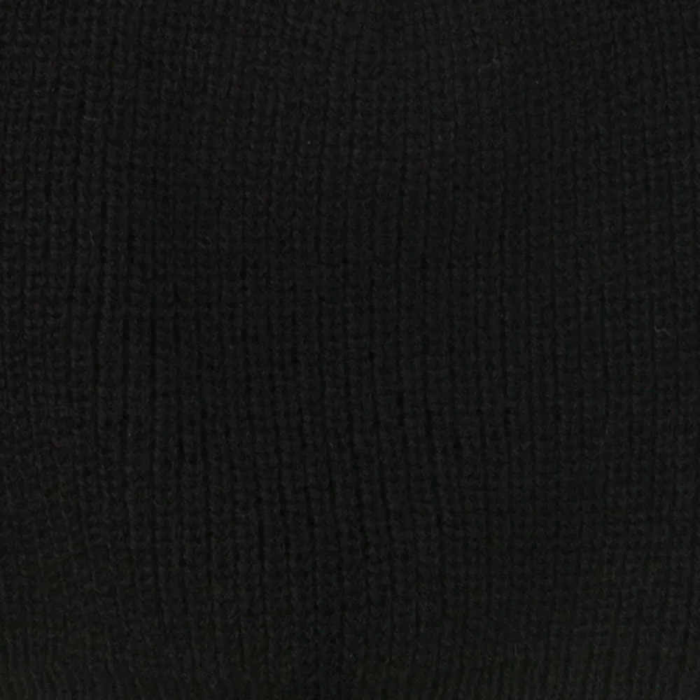 Big Size Rib Beanie with Bottom Band
