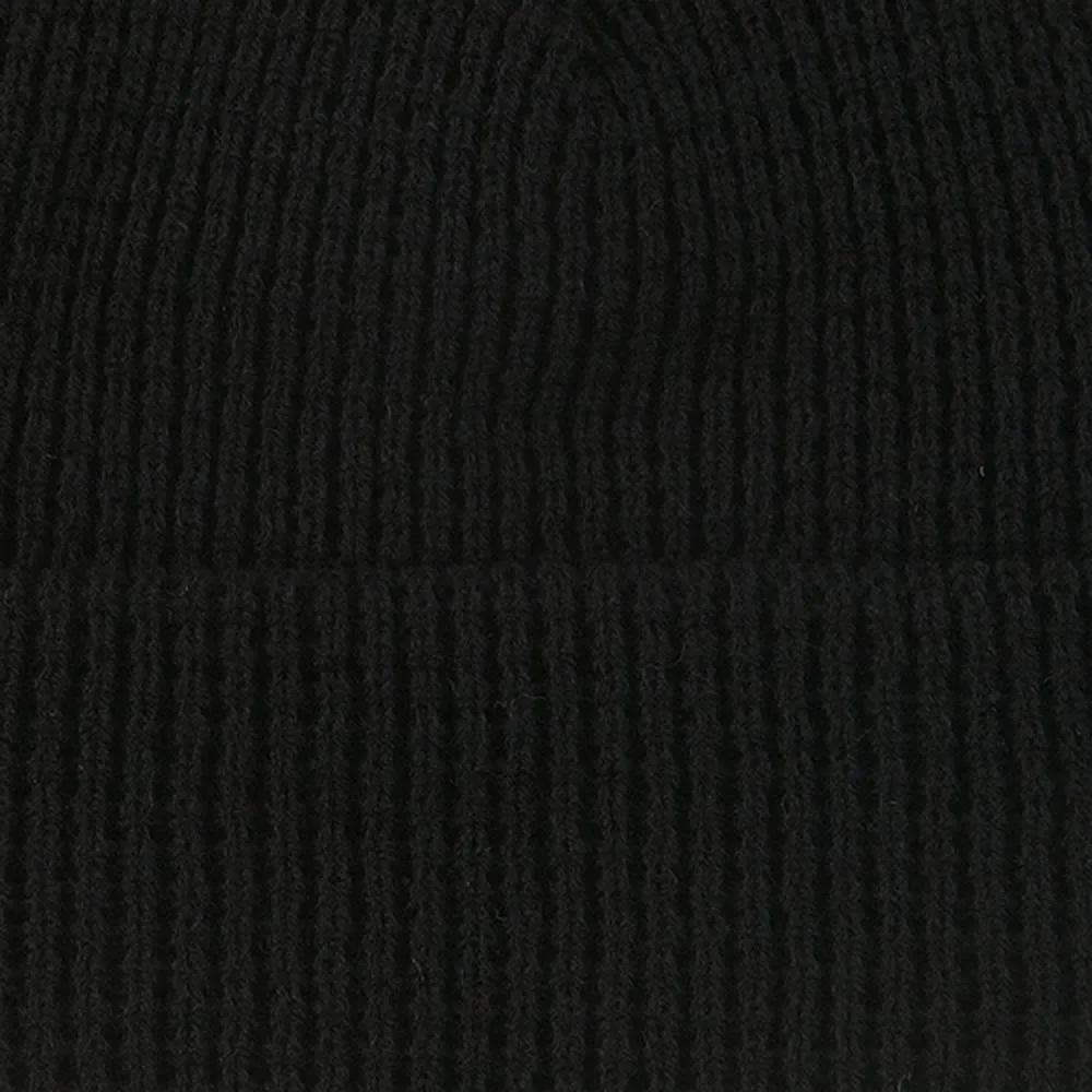 Big Stretch Waffle Stitch Cuff Beanie