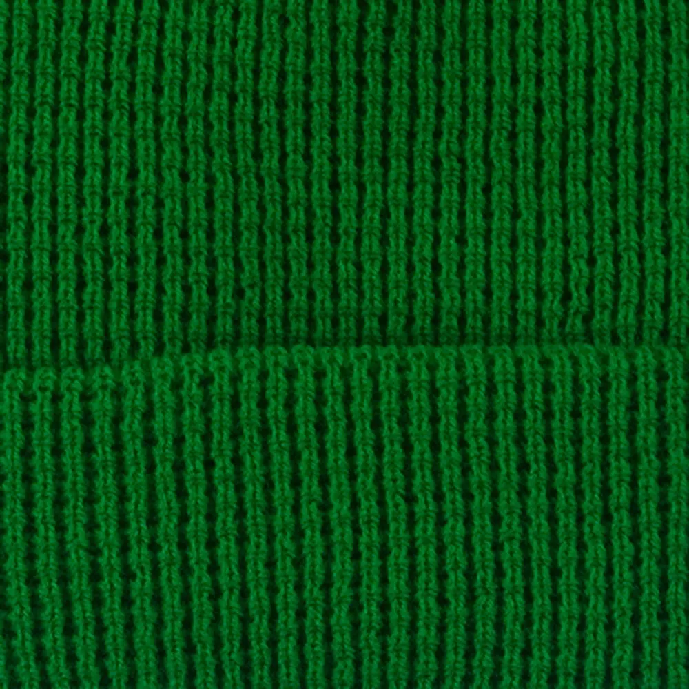 Big Stretch Waffle Stitch Cuff Beanie
