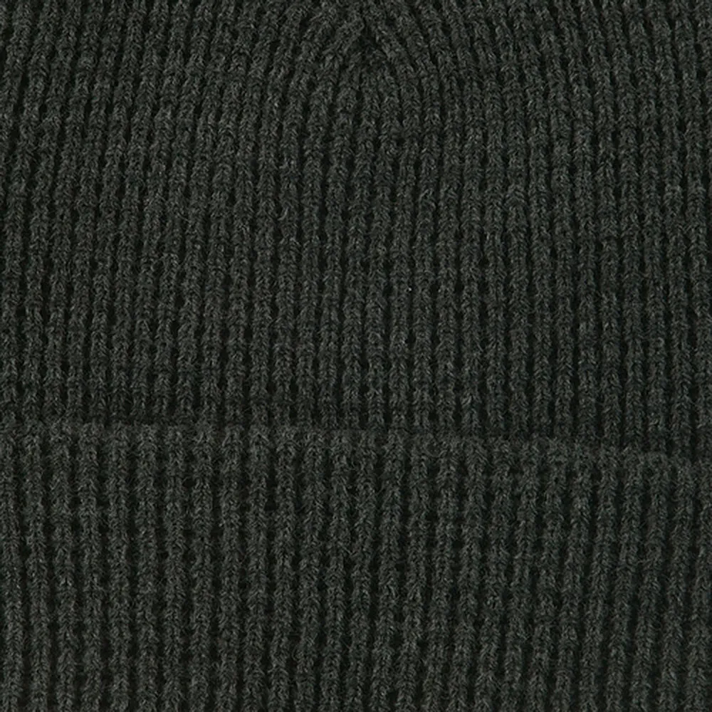 Big Stretch Waffle Stitch Cuff Beanie