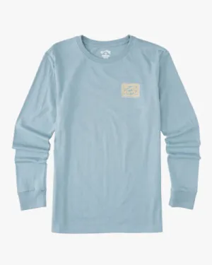 Billabong Boys Crayon Wave Long Sleeve T-Shirt