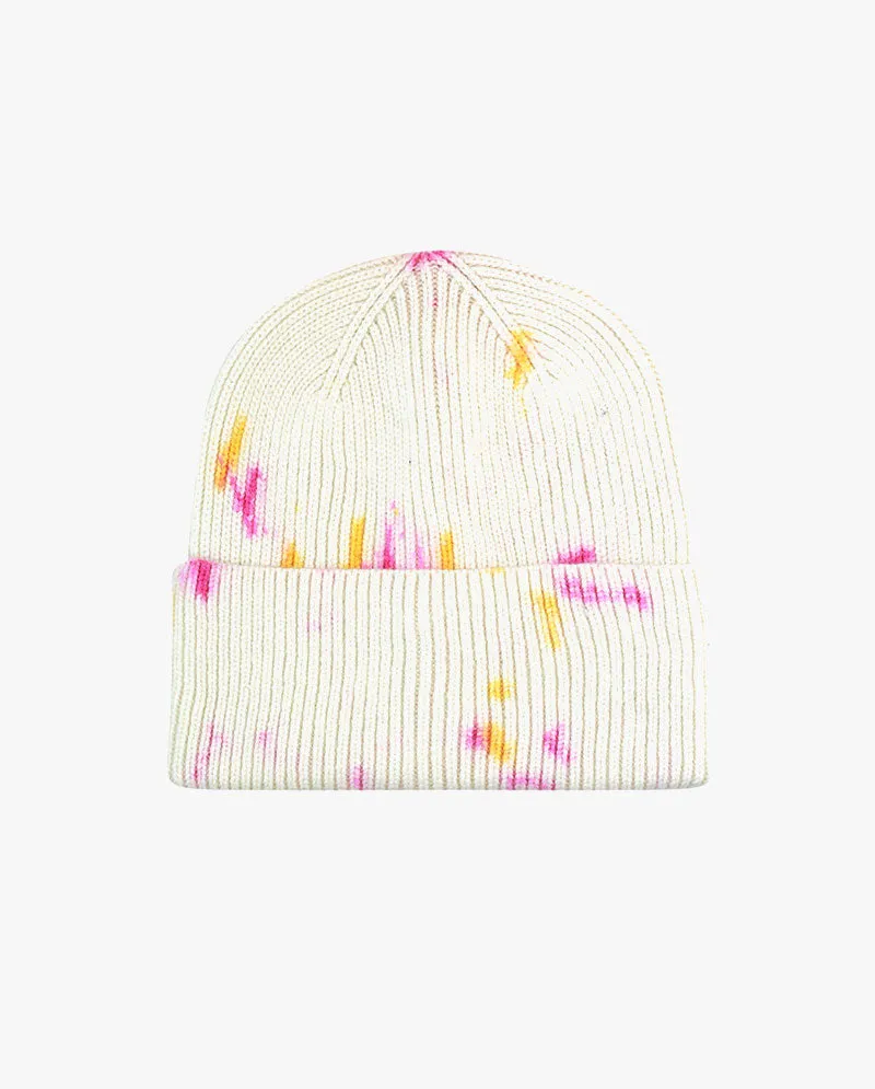Black Horn - Tie Dye Knit Beanie Style 3