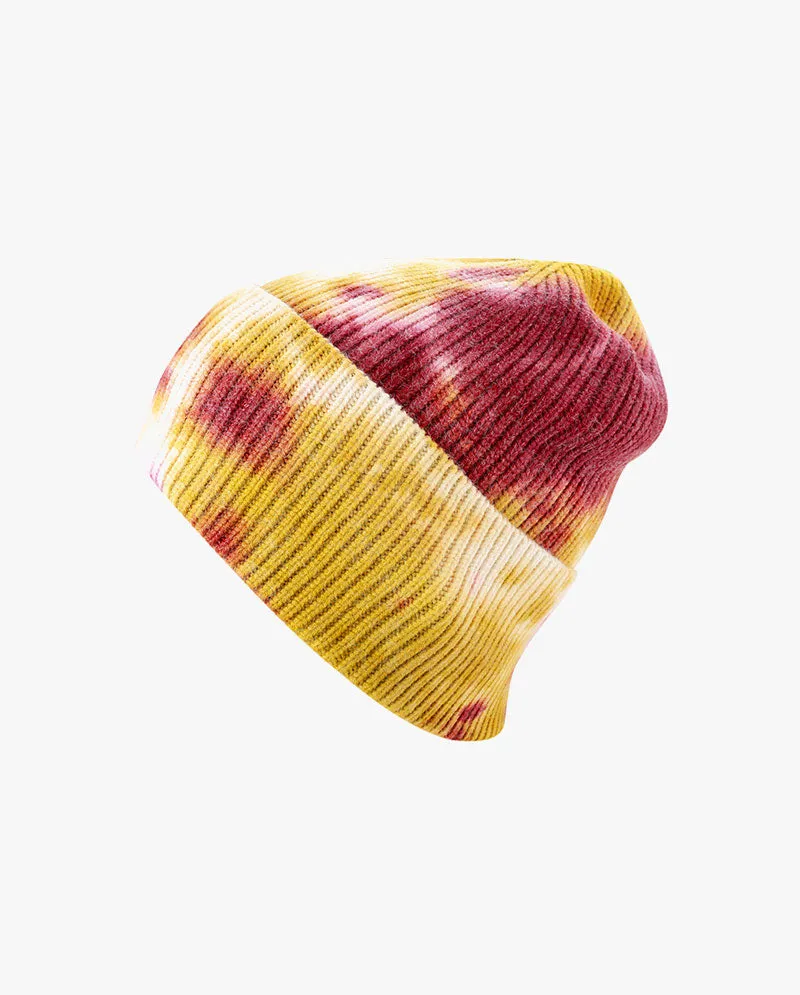 Black Horn - Tie Dye Knit Beanie Style 3