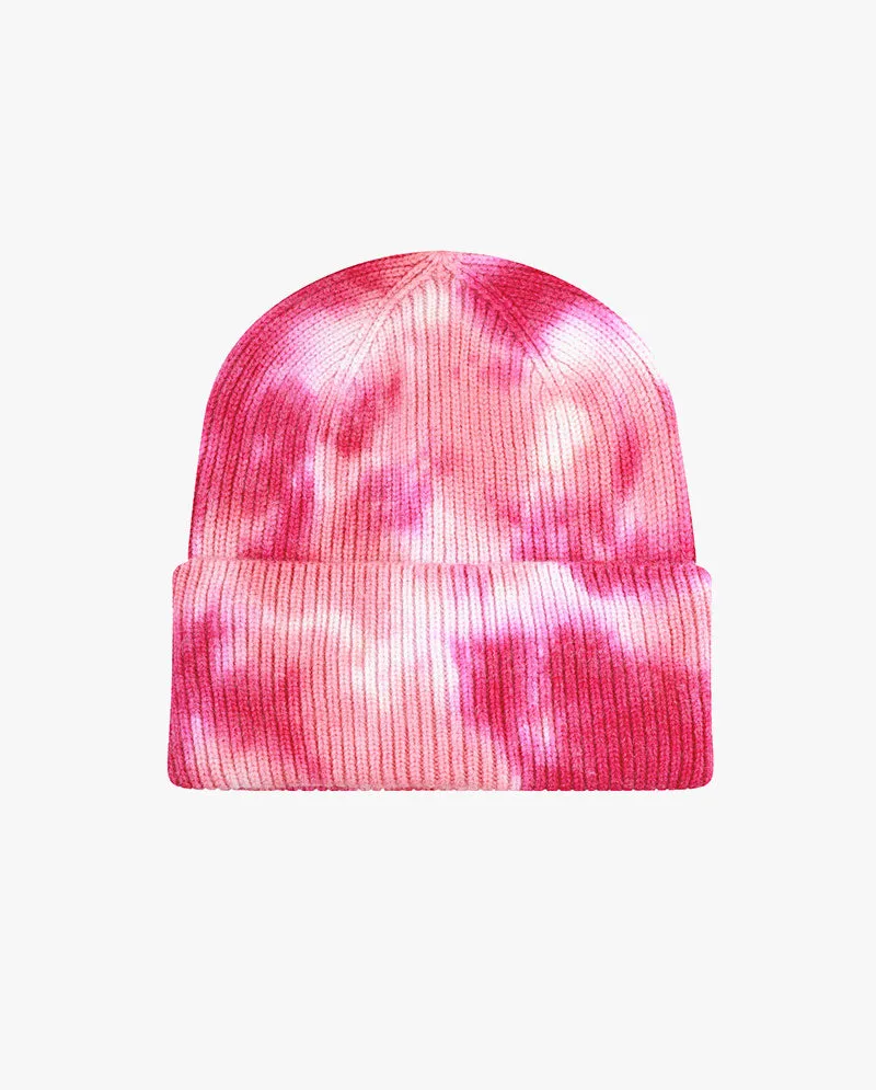 Black Horn - Tie Dye Knit Beanie Style 3